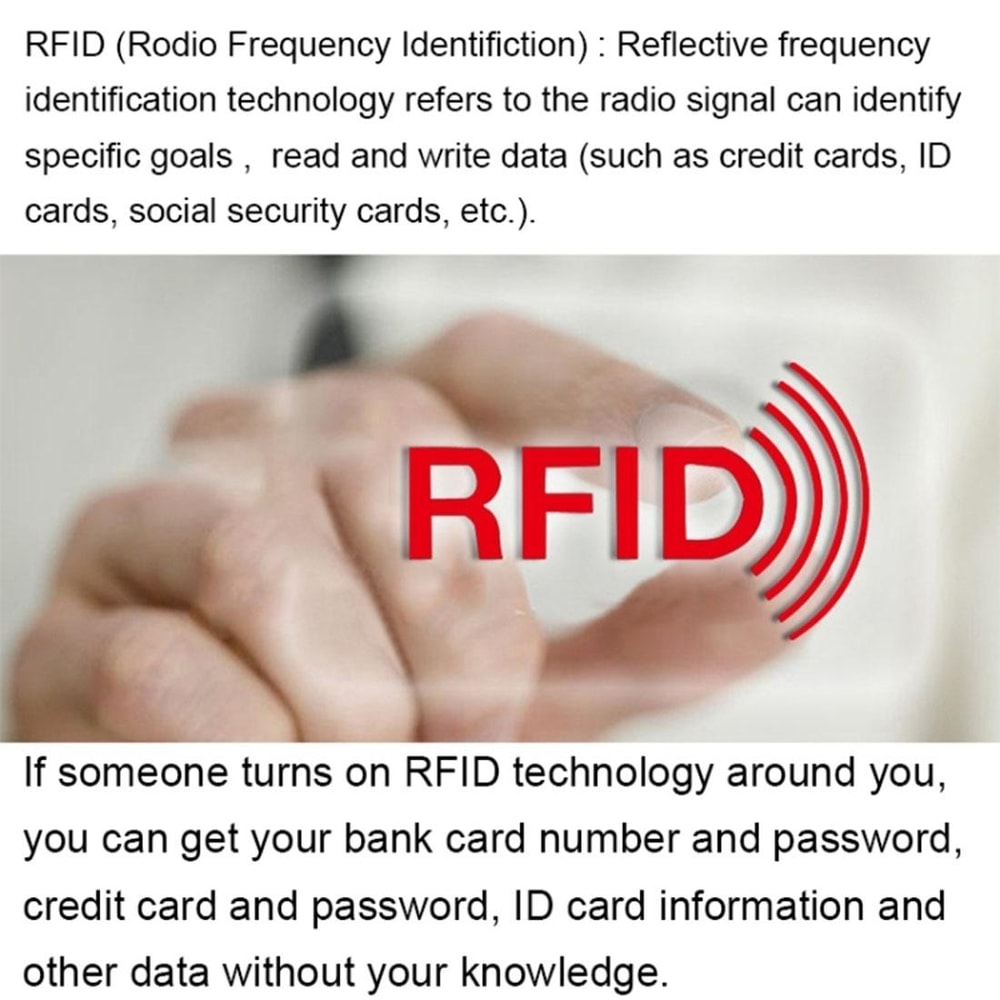 100PCS RFID Blocking Sleeves for Credit Cards and IDs Secure Aluminum Foil Card Protectors