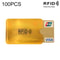 100PCS RFID Blocking Sleeves for Credit Cards and IDs Secure Aluminum Foil Card Protectors