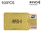 100PCS RFID Blocking Sleeves for Credit Cards and IDs Secure Aluminum Foil Card Protectors