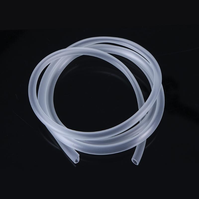 Soft Silicone Aquarium Air Hose 4x6mm Flexible Oxygen Pump Tubing For Fish Tanks Ponds 0