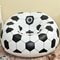 Inflatable Sports Lounge Chair Sofa With Foot Stool For Indoor Outdoor Relaxation 0