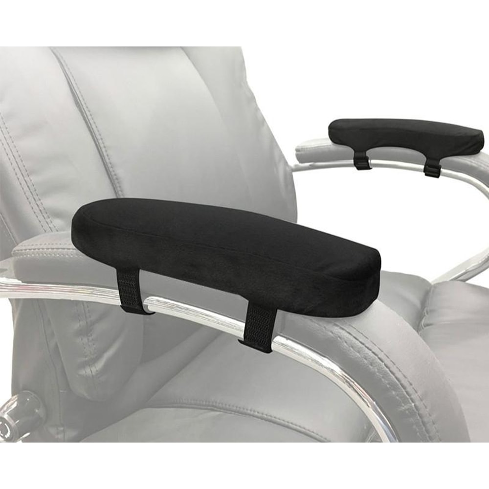 Ergonomic Memory Foam Chair Armrest Cushion Pads For Office Desk And Gaming Chairs 0