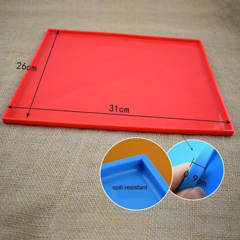 2PCS Silicone Baking Mat Swiss Roll Cake Pad NonStick Baking Sheet For Cakes Pastries 3