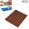 2PCS Silicone Baking Mat Swiss Roll Cake Pad Non-Stick Baking Sheet for Cakes & Pastries