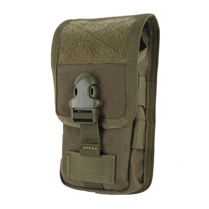 Tactical Molle Waist Bag For Outdoor Running Hiking Phone Pouch 1