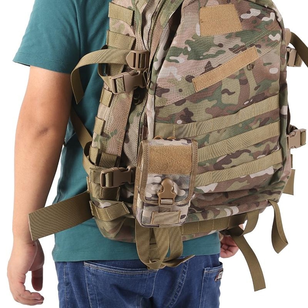 Tactical Molle Waist Bag For Outdoor Running Hiking Phone Pouch 5