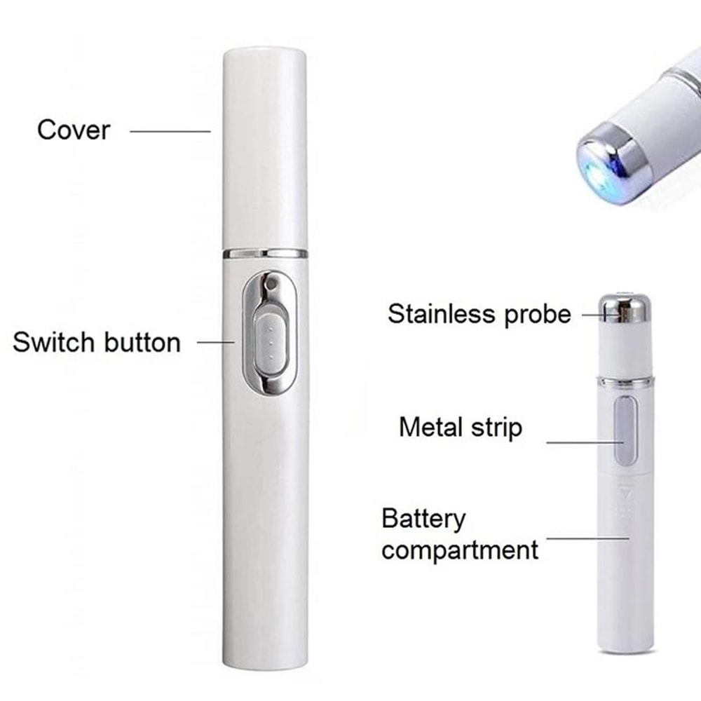 KSKIN Blue Light Acne Laser Pen Wrinkle Scar Removal Device For Clearer Smoother Skin 7