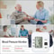 Smart Upper Arm Digital Blood Pressure Monitor with Voice Support & Heart Rate Tracking