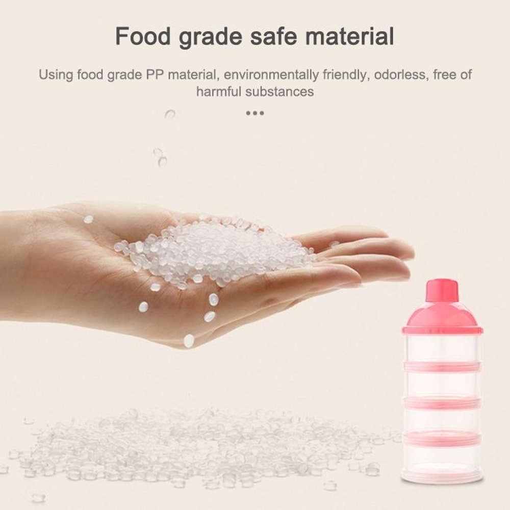 Portable Baby Formula Dispenser BPAFree Milk Powder Storage Container For Travel Feeding 7