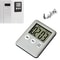 Ultra Slim Digital Kitchen Timer With LCD Display Magnetic Back Countdown Clock Function 8