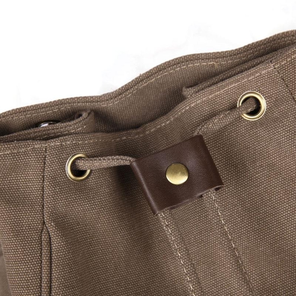 Women Canvas Laptop Backpack For Students Travel Lightweight School Bookbag 4