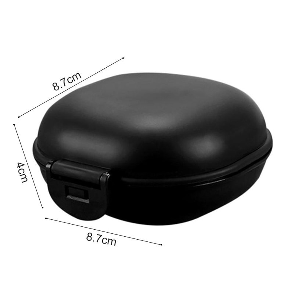 Portable Soap Travel Case Set With Leakproof Lid For Bathroom Camping Hiking 3 PCS 1