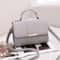 Elegant PU Leather Crossbody Shoulder Bag for Women with Flap Messenger Design