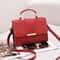 Elegant PU Leather Crossbody Shoulder Bag for Women with Flap Messenger Design