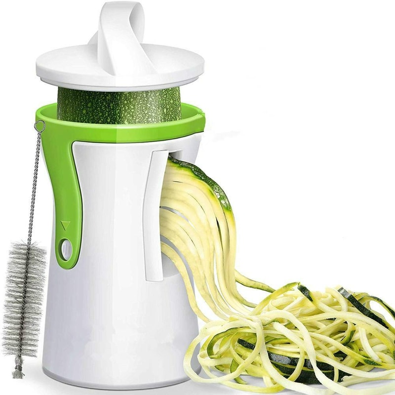 Spiral Vegetable Slicer Funnel Cutter for Carrots, Cucumbers & Healthy Veggie Noodles