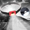 2pcs Mini COB LED Headlamp Adjustable Camping Flashlight With 3 Light Modes 2