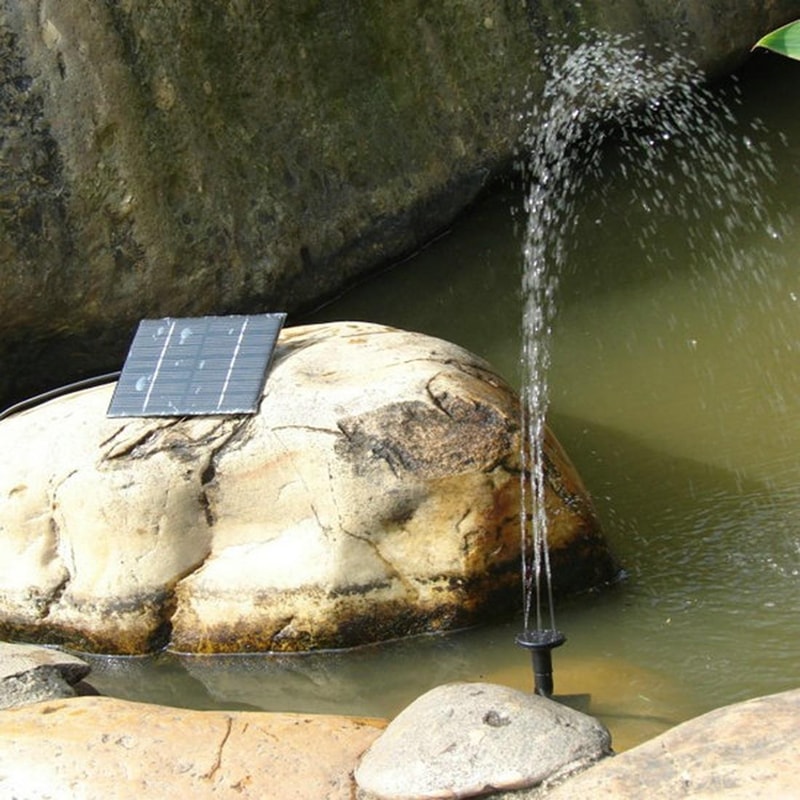 Solar Water Fountain Pump For Garden Ponds Bird Baths 0