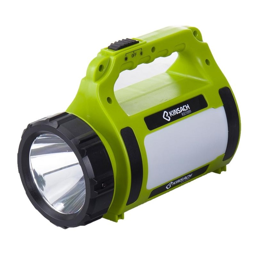 Rechargeable LED Searchlight 1000LM Portable Outdoor Flashlight With USB Power Bank SOS Light 2