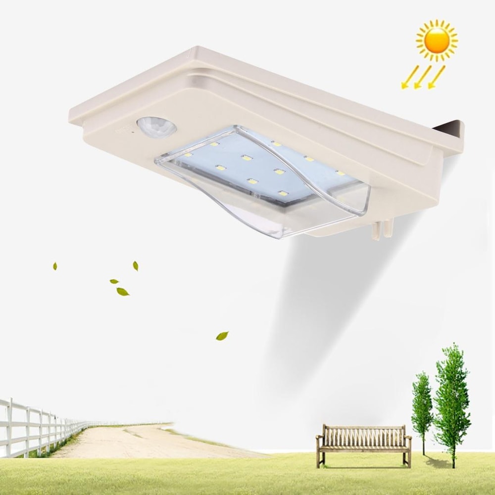 Solar Motion Sensor Wall Light Waterproof Outdoor LED Security Lamp