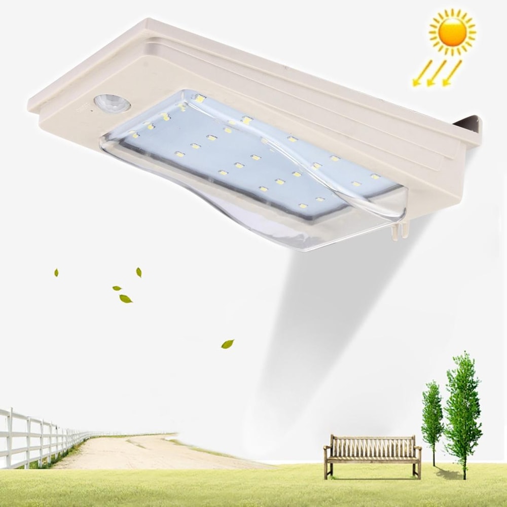 Solar Motion Sensor Wall Light Waterproof Outdoor LED Security Lamp