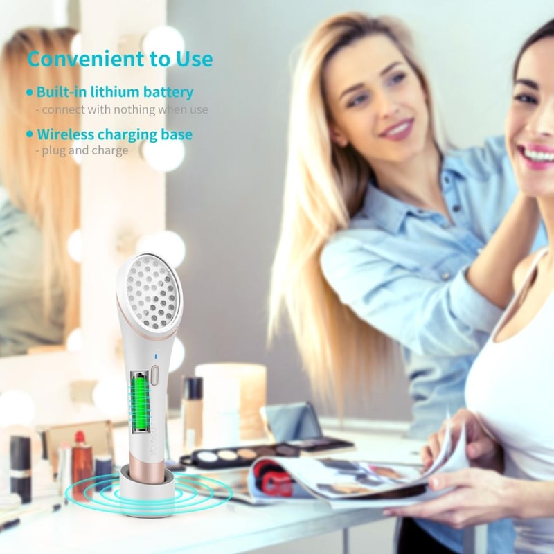 LED Acne Treatment Device With Blue Red Light Therapy Rechargeable Wand 4