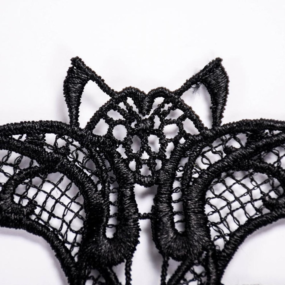 Elegant Lace Bat Masquerade Mask For Halloween Party And Venetian Costume Events 2