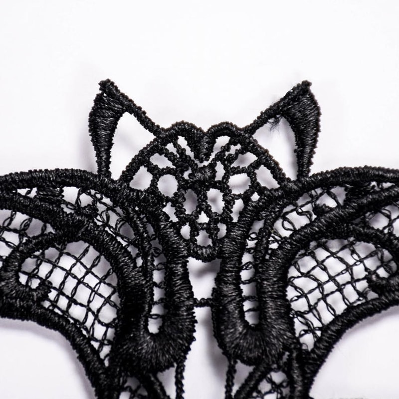 Elegant Lace Bat Masquerade Mask For Halloween Party And Venetian Costume Events 2