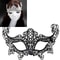 Elegant Lace Bat Masquerade Mask for Halloween Party and Venetian Costume Events