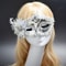 Elegant Lace Bat Masquerade Mask for Halloween Party and Venetian Costume Events