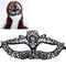 Elegant Lace Bat Masquerade Mask for Halloween Party and Venetian Costume Events