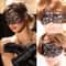 Elegant Lace Bat Masquerade Mask for Halloween Party and Venetian Costume Events