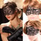 Elegant Lace Bat Masquerade Mask for Halloween Party and Venetian Costume Events