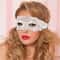 Elegant Lace Bat Masquerade Mask for Halloween Party and Venetian Costume Events