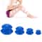 4 Cup Silicone Cupping Therapy Set for Cellulite Massage and Muscle Relief