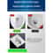 High Pressure Drain Cleaner Air Blaster For Toilets Sinks Sewer Pipe Clogs 3
