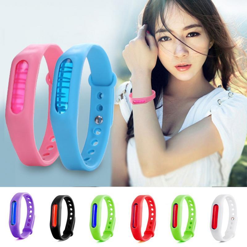 Mosquito Repellent Silicone Wristband For Kids Adults Outdoor Bug Protection Bracelet 6