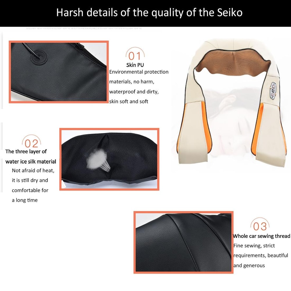 Cordless Neck And Shoulder Massager With Heat Vibration For Deep Tissue Relaxation 5