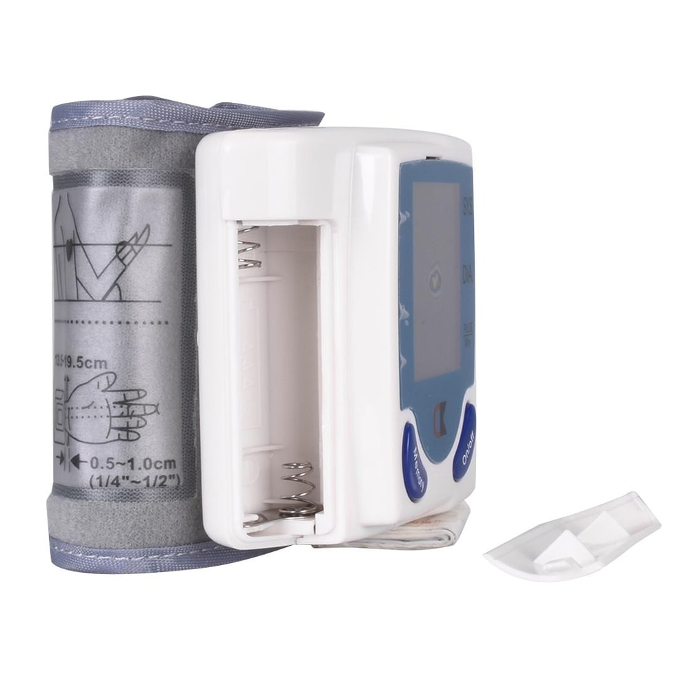 Automatic Blood Pressure Monitor With 90 Memory Sets Large LCD Display 2
