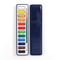 Portable Watercolor Paint Set With Metal Case Brush For Travel Sketching 0
