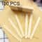 100PCS Wooden Wax Sticks Disposable Spatulas For Waxing Crafts Ice Cream Use 1
