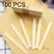 100PCS Wooden Wax Sticks Disposable Spatulas For Waxing Crafts Ice Cream Use 1
