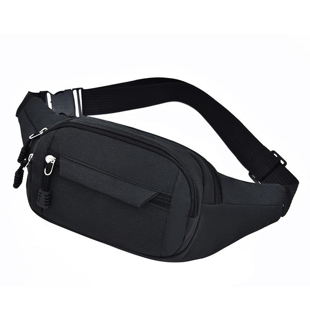 UrbanShield Waterproof Crossbody Chest Bag With Multi Pocket Storage For Travel And Sports 2