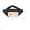 UrbanShield Waterproof Crossbody Chest Bag With Multi Pocket Storage For Travel And Sports 3