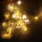 Flower LED String Lights Battery Powered Warm White Garland For Bedroom Party Decor 3