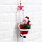 Animated Christmas Climbing Santa Plush Musical Ladder Toy for Holiday Home Decor