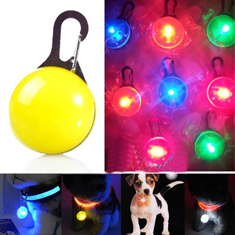 LED Pet Collar Pendant for Dogs & Cats Night Safety Light