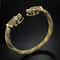 Dragon Head Viking Bracelet For Men Stainless Steel Norse Wrist Cuff Jewelry 2