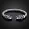 Dragon Head Viking Bracelet For Men Stainless Steel Norse Wrist Cuff Jewelry 3