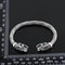 Dragon Head Viking Bracelet For Men Stainless Steel Norse Wrist Cuff Jewelry 5