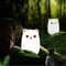 Rechargeable Cat Night Light Silicone LED Lamp With Color Changing Glow For Kids Bedrooms 5
